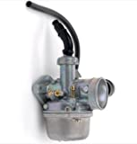 New Replacement 19mm Carburetor With Hand Operated Choke Lever Compatible With SSR SDG Pit Bikes 50cc 70cc 125cc