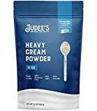 Judee's Heavy Cream Powder - 11 oz - Baking Supplies - Delicious and 100% Gluten-Free - Great for Coffee, Sauces, and Soups - Adds Healthy Fat to Homemade Treats and Beverages