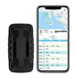 gpsnvision - Portable Real-Time GPS Tracker for Vehicles, Ready-to-Use Hidden Car Tracking Device with Long Battery Life, 4G Waterproof Magnetic GPS Tracker for Asset Monitoring - Secret Tracker