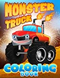 Monster Truck Coloring Book: 50 Illustrations for Kids of All Ages
