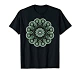 Mandala Sacred Geometry Prana Art Yoga Mantra Om Good Vibe T-Shirt