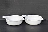 Corning Ware White P-240-B Large Grab It Bowls