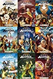 Avatar, The Last Airbender Series 9 book sets (The Promise Part 1,2,3;The Search Part 1,2,3; The Rift, Part 1,2,3)