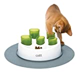 Catit Senses 2.0 DiggerInteractive Cat Toy, All Breed Sizes, Green,White, 1-Pack