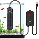 hygger Fully Submersible 800 W Aquarium Heater with External Temperature Display Controller Upgraded Double Quartz Tubes Fish Tank Heater for 80-190 Gallon, Suitable for Marine and Freshwater