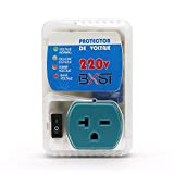 BSEED Electronic Surge Protector for Home Appliance,Voltage Protector Suit for Refrigerators and Freezers, Voltage Brownout Outlet 220V 20A,4400Watts(1 Pack)