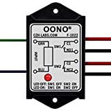 OONO DPST 1NO 1NC 8Amp Power Relay Module, AC 110V 115V 120V Control Voltage