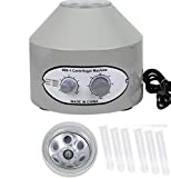 Desktop Electric Lab Laboratory Centrifuge Machine Lab Medical Practice w/Timer and Speed Control - Low Speed,4000 RPM, Capacity 20 ML x 6-110v by Lucky Seven