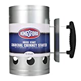 Kingsford Heavy Duty Deluxe Charcoal Chimney Starter | BBQ Chimney Starter for Charcoal Grill and Barbecues, Compact Easy to Use Chimney Starters and BBQ Grill Tools