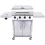Char-Broil 463375919 Performance Stainless Steel 4-Burner Cabinet Style Liquid Propane Gas Grill