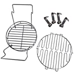 soldbbq A Must- Have Accessory Kit for Owner of The Char-Broil of The Big Easy,Includes Bunk Bed Basket, Leg Rack,Rib Hooks