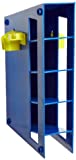 Heathrow Scientific HD20612 Blue ABS Plastic Manual Pipette Rack with 4 Compartment