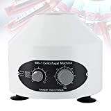 Mxmoonant 800-1 Centrifuge Machine Benchtop Electric Centrifuges with Timer and Speed Control for Lab School Scientific Research 20mlX6 Rotors (110V US Plug)