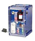 SP Bel-Art Secador Vertical Profile Blue 4.0 Auto-Desiccator Cabinet with Clear Door; 120V, 1.9 cu. ft. (F42074-1117)