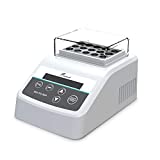 JOANLAB Mini Digital Dry Bath Incubator,15 x1.5ml Heating Block, Programmable with Timer Temperature 5 to 100Â°Cï¼Œ Â± 0.5Â°C Accuracy
