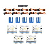 FYSETC 3D Printer Parts 5PCS Upgrade Stepstick Mute S2209 V4.0 Stepper Motor Driver UART Mode with Heatsink for Reprap Ram1.4 MKS Gen/SpideKing/SKR V1.3 MKS GEN L Ramps 1.4/1.5/1.6 Control Motherboard