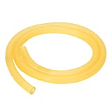 StonyLab Rubber Tubing, Pure Latex Amber Tubing Natural Rubber Tube 7/16 inch (12 mm) OD 5/16 inch (8 mm) ID Highly Elastic and Strong, 1 Meter