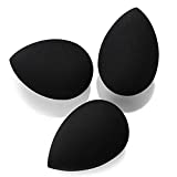 Makeup Sponges, Larbois 3-Pack Blender Beauty Foundation Blending Sponge, Professional Beauty Makeup Set for Dry & Wet Use (Black+Black+Black)