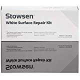 White Surface Repair Kit - Fix Chips & Defects in Minutes | Restore Tiles Bathroom Fixtures and Countertops with Ease | for Porcelain Fiberglass Corian Acrylic Ceramic and Enameled Surfaces
