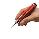 ANSAI Model Scriber with 5 Blades for Modeling Hobby Resin GK Carved Scribe line Cutting Tool Chisel + Rubber Cap Blades with Laser Mark