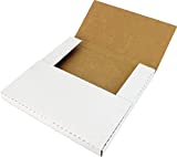 (25) White 1-3 Vinyl 12" Record Cardboard Multi-Depth Mailers