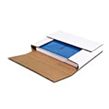 50 LP Record Book Box Mailers & 50 Corrugated Insert Pads