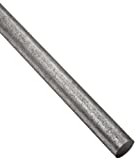 A36 Steel Round Rod, Unpolished (Mill) Finish, Hot Rolled, ASTM A36, 1" Diameter, 72" Length