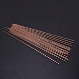 20Pcs Copper Welding Rod Selffluxing Brazing Round Welding Rod Low Temperature Welding Consumables for Air Conditioner Refrigerators