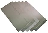 302 Stainless Steel Sheet, Unpolished (Mill) Finish, Full Hard Temper, 0.001-0.020" Thickness, 6" Width, 12" Length (Pack of 8)