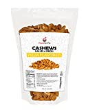 Jaybee's Nuts Pizza Flavored Cashews Halves & Pieces 15 oz - Real Pizza Flavor - Delicious Gourmet Nut Snack for Every Occasion - Kosher Certified