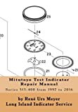 Mitutoyo Test Indicator Repair Manual