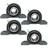 PGN - UCP208-24 Pillow Block Mounted Ball Bearing 1-1/2" Bore Self Aligning Cast (4 PCS)