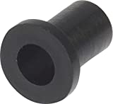 The Hillman Group 58074 0.312 O.D. Nylon Flanged Bushing, Number-1/4, 30-Pack , Black