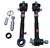 MULAN 2001 Front Swaybar Quicker Disconnect System, Compatible with 97-06 Jeep Wrangler TJ, for 2.5-6" Lifts