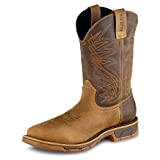 Irish Setter Work Men's 83912 Marshall 11" Pull-On Steel Toe Waterproof Work Boot,Brown,10 EE US