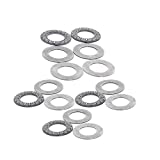 Othmro TC815 Thrust Needle Roller Bearings with Washers Bearing Steel 1/2"x15/16"x5/64" Width 5pcs