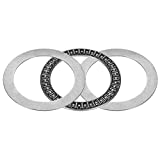 uxcell AXK7095 Needle Roller Thrust Bearings with 2 Washers, 70mm Inner Diameter, 95mm OD 4mm Width Chrome Steel