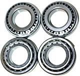 ZGZ 07100 07196 Tapered Roller Bearing Set - Cup & Cone 1" Bore & 1.9687" OD (4)