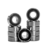 FKG Ball Bearing MR115-2RS 5x11x4mm, Set of 10