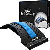 Wilsco Spine Deck Back Stretcher for Lower Back with 3 Stretching Levels, 88 Acupressure Massage Nodes and Memory Foam Pad