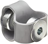 Huco 047.20.2828.Z Size 20 Flex-P Double Loop Elastomer Coupling, Hytrel with Steel Hubs, Inch, 0.315" Bore A, 0.315" Bore B, 0.79" OD, 1.89" Length, 20.09 in-lbs Max Torque