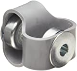 Huco 047.20.2222.Z Size 20 Flex-P Double Loop Elastomer Coupling, Hytrel with Steel Hubs, Inch, 0.236" Bore A, 0.236" Bore B, 0.79" OD, 1.89" Length, 20.09 in-lbs Max Torque