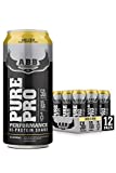 American Body Building (ABB) Pure Pro 50, Post-Workout Recovery Protein Shake, Muscle Builder, HI-Protein, Low Fat, Low Sugar, Vanilla Flavored, Ready to Drink 15 oz Bottles, 12 Count