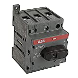 1- ABB OT80F3 DISCONNECT NON-FUSIBLE SWITCH, 3P, 80A, UL508 by ABB