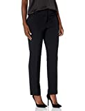 Kasper Women's Misses Slim Pant, Black, 6