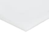 Generic, HDPE (High Density Polyethylene) Sheet, Opaque White, Standard Tolerance, 14 Thickness, 24 Width, 48 Length by Technology Island (24 X 48)