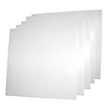USAMADE's 5 Pack 12x12x.062 ABS Plastic Sheets, Moldable plastic sheets, Great for DIY projects, High Tensile and Impact Strength Plastic, Made in USA