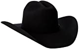 Justin Men's 3X Rodeo Hat, Black,6 3/4