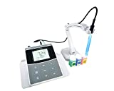 Apera Instruments AI521 PH800 Laboratory Benchtop pH Meter Kit, 0.01 pH Accuracy, GLP Data Management (USB output), BNC connector