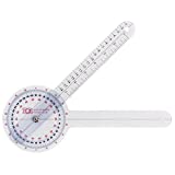 Ever Ready First Aid Plastic 12" Goniometer 360 Degree ISOM